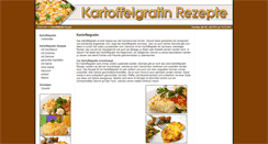 Desktop Screenshot of kartoffelgratin.net