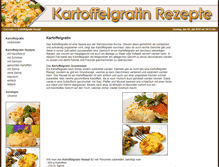 Tablet Screenshot of kartoffelgratin.net